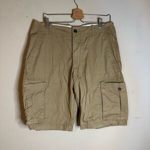 Banana Republic Men's Tan Cargo Shorts, Size 34